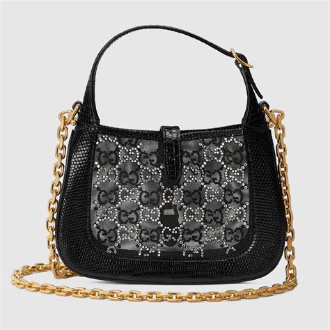 gucci jackie bag crystal